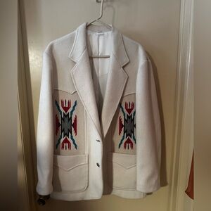 Pioneer Wear Western Aztec Wool & Chimayo Jacket